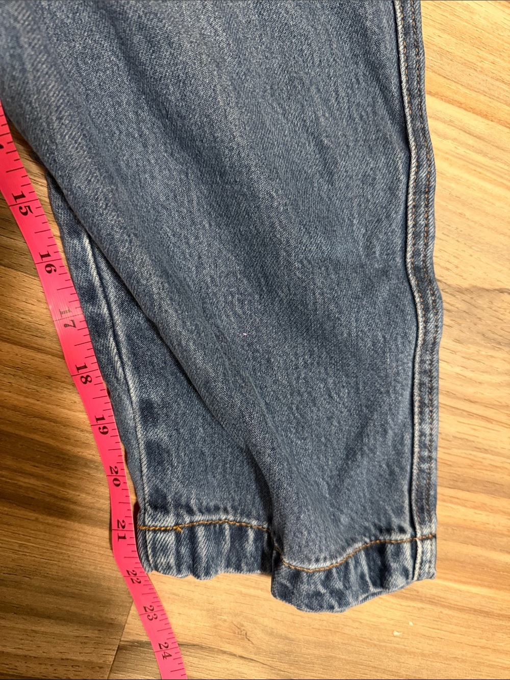 Talbots Jeans Women Size 4P Petite Summer Weight Straight Leg Ankle - Picture 7 of 9